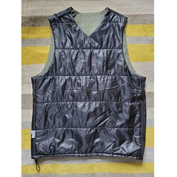 Monitaly Vancloth Oxford Olive Insulated Vest | Made in USA | M - Picture 3 of 11